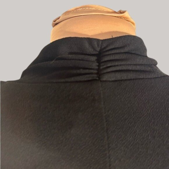 Donna Karen Black Label Faux Wrap Tank Size Large - Picture 5 of 7